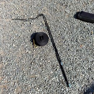 Lunge line and and whip